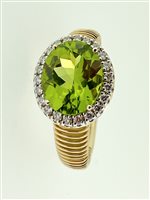 Anillo Valentina Callegher Mujer in Oro rosa Peridoto 3.73 Ct 1288GI - 1288GI